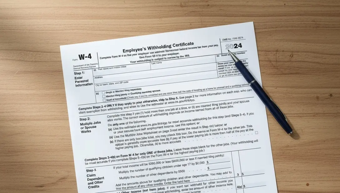 IRS W-4 Form